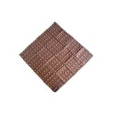 Armine Tivil İpek Eşarp Bordo Karışık Desen, 90x90, 9204D, 82, kadın