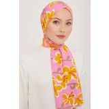 Armine Trend Defne Şal 6348-18 Pembe Sarı