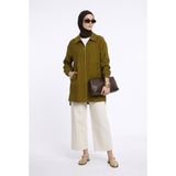 Armine TREND Fermuar Detay Tunik Hardal 26YT460