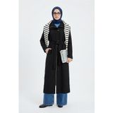 Armine TREND Kendinden Desenli Kap Siyah 26YT713