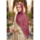 Armine Trend Krinkıl Şifon Şal - -32 - Pembe ATSKRN