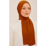 Armine Trend Naturel Soft Şal 59 Turuncu Düz Renk