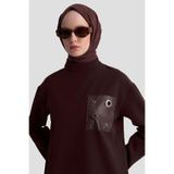 Armine Trend Tunik 25KT438 Kahverengi