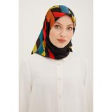 Armine Twill İpek Eşarp 23Ya8923 53 - Acı Patlıcan
