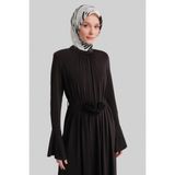 Armine Vatkalı Elegance Elbise 24Y9823 Siyah - 44