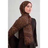 Armine Yün Ipek Harmony Şal 327 80, 75 x 195, Harmony 327 80, KAHVERENGİ, Kadın