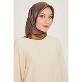 Armine%100 Sura İpek Eşarp 90x90, Tek Ebat, E24KA9213D03, Mor, kadın