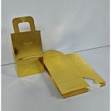 Arminow Parlak Gold Renk Kına Çerez Şeker Kutusu 20 Adet 7 cm x 4,5 cm Ölçülerinde Karton