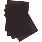 Arminow Pelür Kağıdı 64 x 100 cm Siyah Renk 20 Adet 18 gr Ince Kağıt