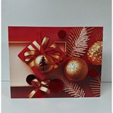 Arminow Yılbaşı Varak Baskılı Lüks Ipli Karton Çanta - Noel - 32X25X11 cm - 1 Adet - Ç042