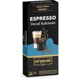 Armoni Coffee Nespresso Uyumlu Kapsül Kahve Decaf Kafeinsiz 10 Kapsül - 1 Adet