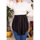 Armonika Kadın Beli Lastikli Günlük Etek Siyah Pamuk Polyester ARM-25K001075 S Beden