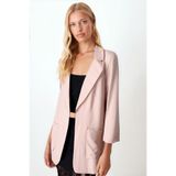 armonika Kadın Vizon Cepli Oversize Ceket ARM-26K001005