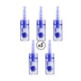 ARMONİKONYA 5 Adet Nano Pin Dr.pen A6,a1,m5,m7,n2c,e30 Mavi Soketli Kartuş Dermapen Iğnesi Orijinal Iğne Kartuşu