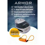 Armor 10 MM RENKLİ ALARMLI DİSK KİLİDİ YENİ VERSİYON