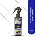 ARMOR COAT Köpek Tüy Bakım Spreyi, Köpek Parfümü Böğürtlen Kokulu Parlaklık & Koku Giderici 75 ml - Siyah - Beyaz - siyah-beyaz