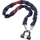 Armor Loki 812 12 mm Kalınlık 1.50 Metre Motosiklet Scooter Zincir Kilit Armor Disk Kilidi U Bar - 120 cm - Siyah