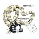 ARMOR Military Series Çelik Zincir 10Mm X 1.80Mt +U Bar Kilit