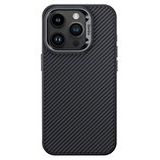 Armor Pro Kevlar Fiber Magsafe iPhone 15 Pro Uyumlu Silikon Kılıf