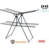 Armored Home Product AR-222 Zırhlı Dayanıklı Çamaşır Kurutucu 50 kg Taşıma Kapasitesi ile Uzun Ömürlü