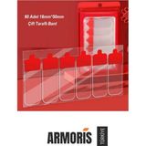 Armoris #çifttaraflıbant Nano Güçlü Şeffaf Montaj Bandı Hazır Kesim Pratik Sabitleme Deliksiz - 1 Adet