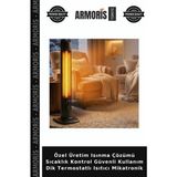 Armoris Özel Üretim Isınma Çözümü Sıcaklık Kontrol Güvenli Kullanım Dik Termostatlı Isıtıcı Mikatronik - Çok Renkli