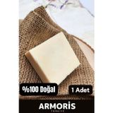 Armoris Yeni %100 Doğal Güzel Kokulu El Yüz Saç Vücut Cilt Bitkisel Keçi Sütü Sabunu 120G