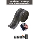 Armoris Yeni Polyesterden Bant Dayanıklı Esnek Sıcakta Eriyen Kendinden Yapışkanlı Pantolon Kıvırma Şeridi