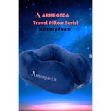 Armrgeda Visco Boyun Destekli Seyahat Yastığı Lacivert – U Ergonomik Ortopedik Yastık MYDREAM-SYY-001