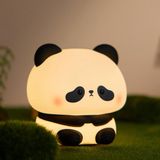 Armut Kuzu Ördek Panda Ampuller LED Gece Lambası Sevimli Silikon Kısılabilir Çocuk Bebek Renkli