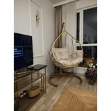 Armut Salıncak Gold Deluxe - Beyaz Minder