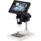 Armüz - 1000X 2.0mp USB Dijital Elektronik Mikroskop 8 LCD Ekran VGA Büyüteç Dm4-S