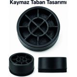 Armüz 4 Adet Kaymaz Çamaşır Makinesi Ayak Altlığı