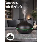 Armüz 550 ml Kapasiteli Ultrasonik Difüzör – Yağsız Nemlendirici Kullanımıyla Uyumlu Yeni Nesil - Çok Renkli