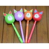 Armüz Ahşap Kedi Marakas Tekli Polos:29