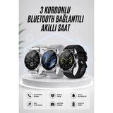 Armüz Akıllı Saat Amoled Ekran Bluetooth Bağlantılı Sesli Görüşme Nabız Ölçer - Çok Renkli