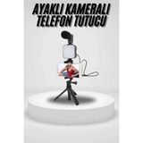 Armüz Akıllı Telefon Vlog Kiti Tripod Mini Mikrofonlu Telefon Tutucu