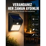 Armüz Bahçe ve Dış Mekanlar Için Güneş Enerjili 20 LED Hareket Sensörlü Lamba Yeni Nesil