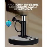 Armüz Extra Güçlü Ayak Pompası Otomobil Motosiklet Bisiklet Uyumlu