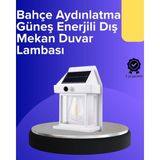 Armüz Güneş Enerjili Hareket Sensörlü Duvar Lambası