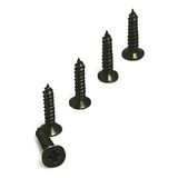 Armüz Klips, Menteşe, Ayak, Ağaç, Sunta Vidası 2,2X13 mm - Siyah 100 Adet
