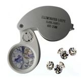 Armüz -Mini 40X25MM Takı Büyüteç, Cep Büyüteç, Teftiş, Elmas Pullar, Madeni Kontrol Lup MG21011
