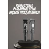 Armüz Pro Şarjlı Saç Sakal Tıraş Makinesi Ense Kesme Makinesi Lazer Öncesi Kısaltma