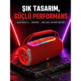 Armüz Rgb LED Işıklı 20W Taşınabilir Bluetooth Hoparlör Ipx6 Suya Dayanıklı
