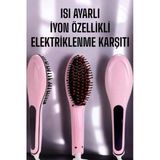 Armüz Saç Düzleştirici Tarak Isı Ayarlı Yıpranma Önleyici Düzleştirici Fön Tarak
