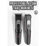 Armüz Saç Sakal Lazer Epilasyon Öncesi Tüy Kısaltma Makinesi Unısex 4 Taraklı