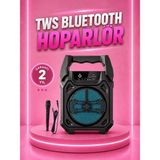 Armüz Taşınabilir 6.5” Bluetooth Hoparlör USB Tf Kart Mikrofonlu Şarjlı Sistem