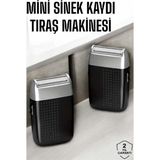 Armüz Tıraş Makinesi Mini Sinek Kaydı Şarjlı Taşınabilir Paslanmaz Çelik