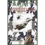 ARMY WORD SEARCH: easy to read print about military vehicles, navy force, air force and more. Gift for vacations, holidays and free times