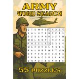 Army Word Search Puzzle Book: 55 Easy to Read Word Search Puzzles about Army, Navy, Air Force and more | 6x9 inches, 110 Pages | Perfect for Long Journeys, Free Time or as a Gift